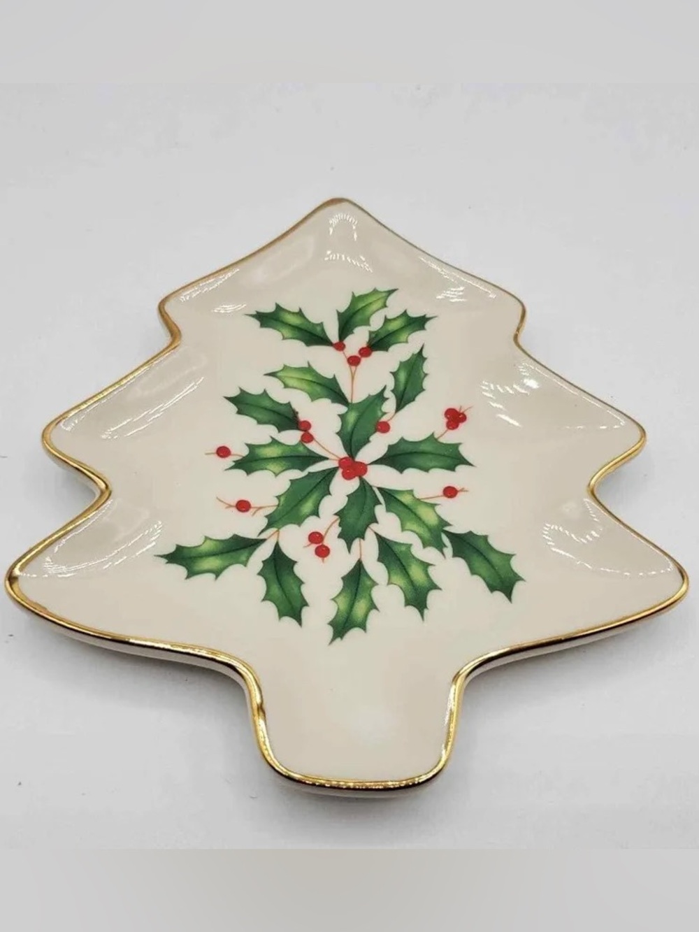 Lenox Holiday Tree Party Plate